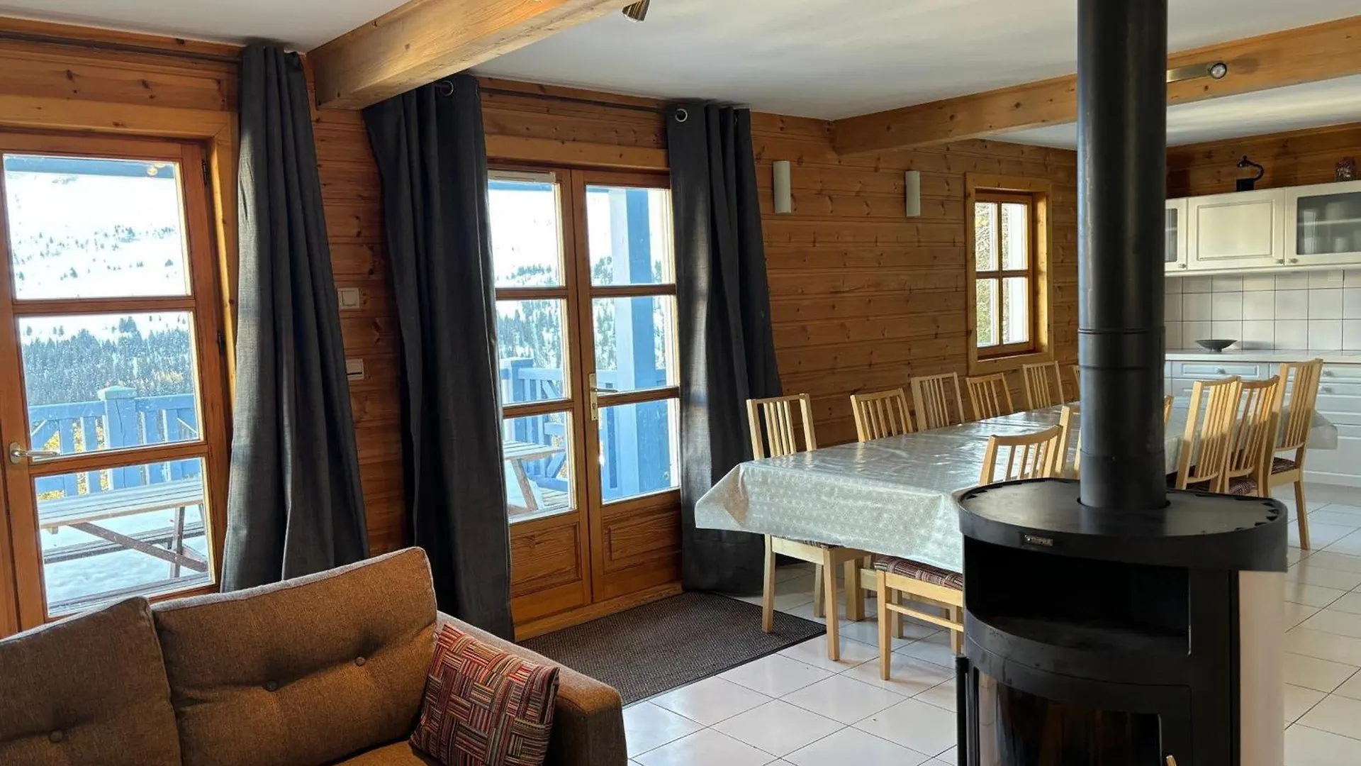 Chalet 12 Pers, Poele Scandinave, Sauna, Garage - Fr-1-425-119 Araches-la-Frasse